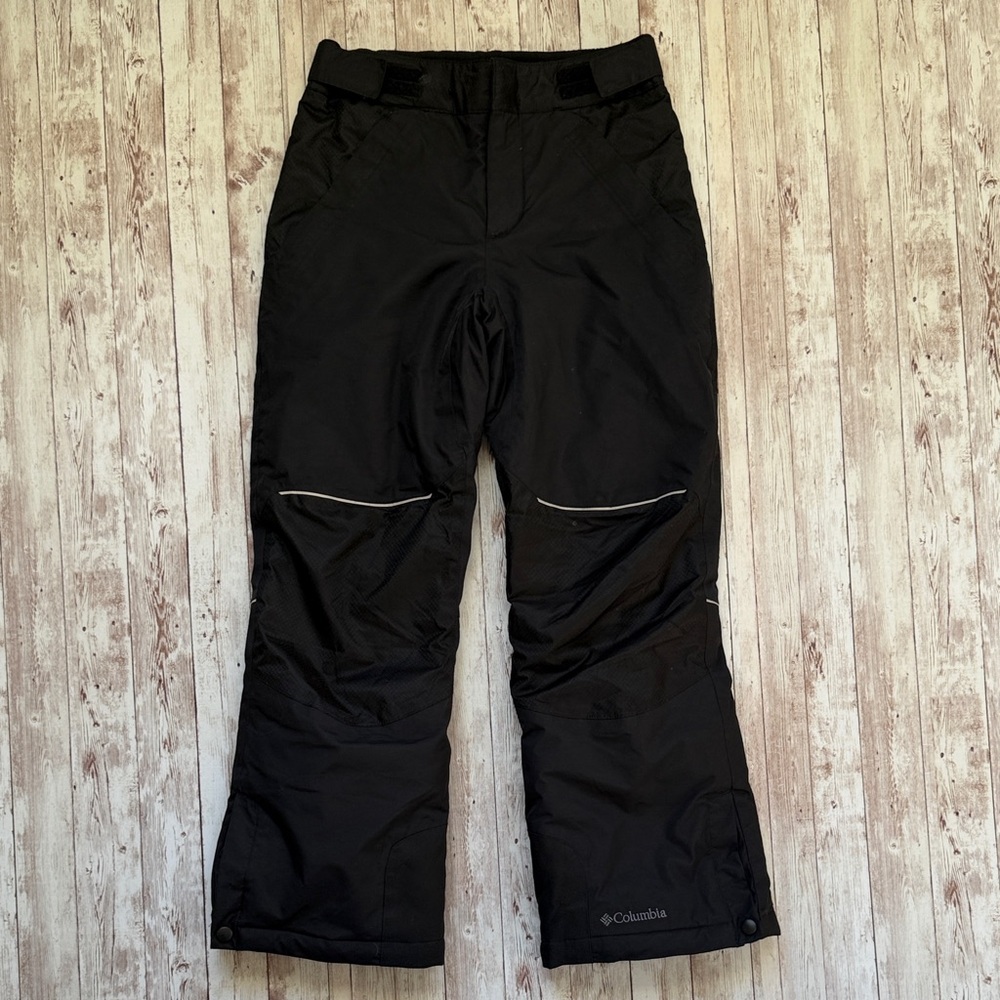 Columbia Boys Ince Slope II Insulated Pants sz Mediume 10/12 Black Ski Snowboard